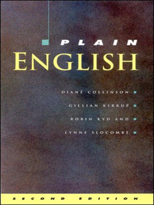 cover image of Plain English